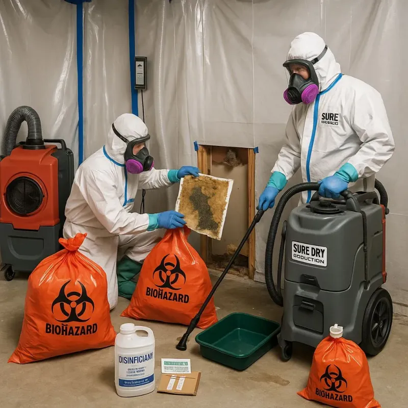 Contaminated Water Handling Protocols process in Ravenswood, WV